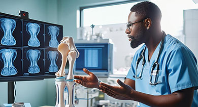 I-powered orthopedic coding and documentation solution improving billing accuracy and reimbursement outcomes.